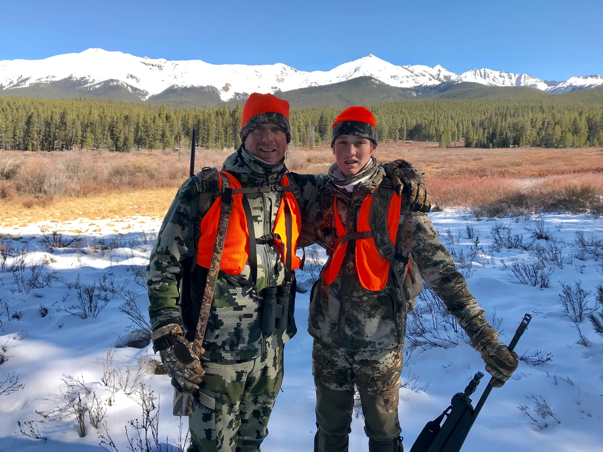 Father/Son duo, Jason and Parker getting after it! Family first!
