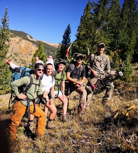 The Pack-out crew LOVES packing animals off the mountain.